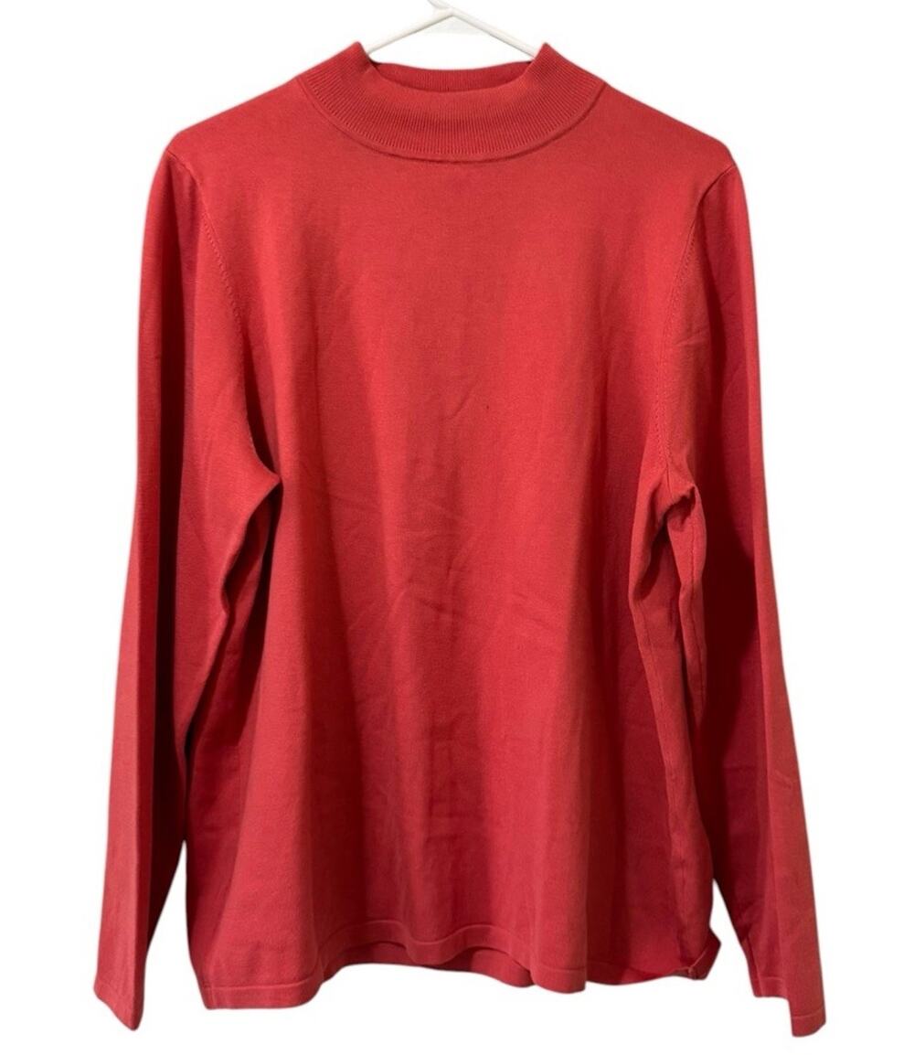 Pendleton Long Sleeve Silk Blend Blouse Women Size XL Pullover Casual Business
